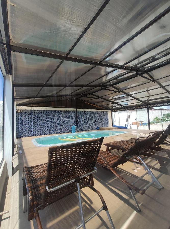 Pousada Do Jovino - Com Piscina Coberta Climatizada Imbituba  Exterior foto